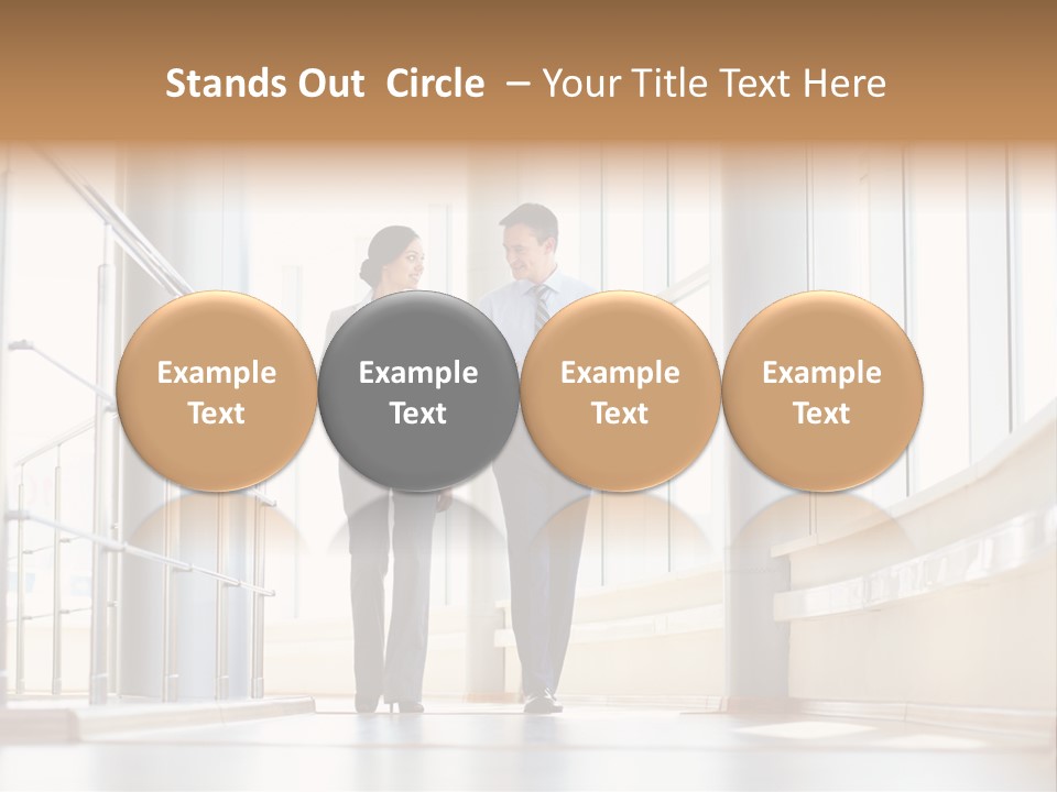 Employee Sharing Two PowerPoint Template