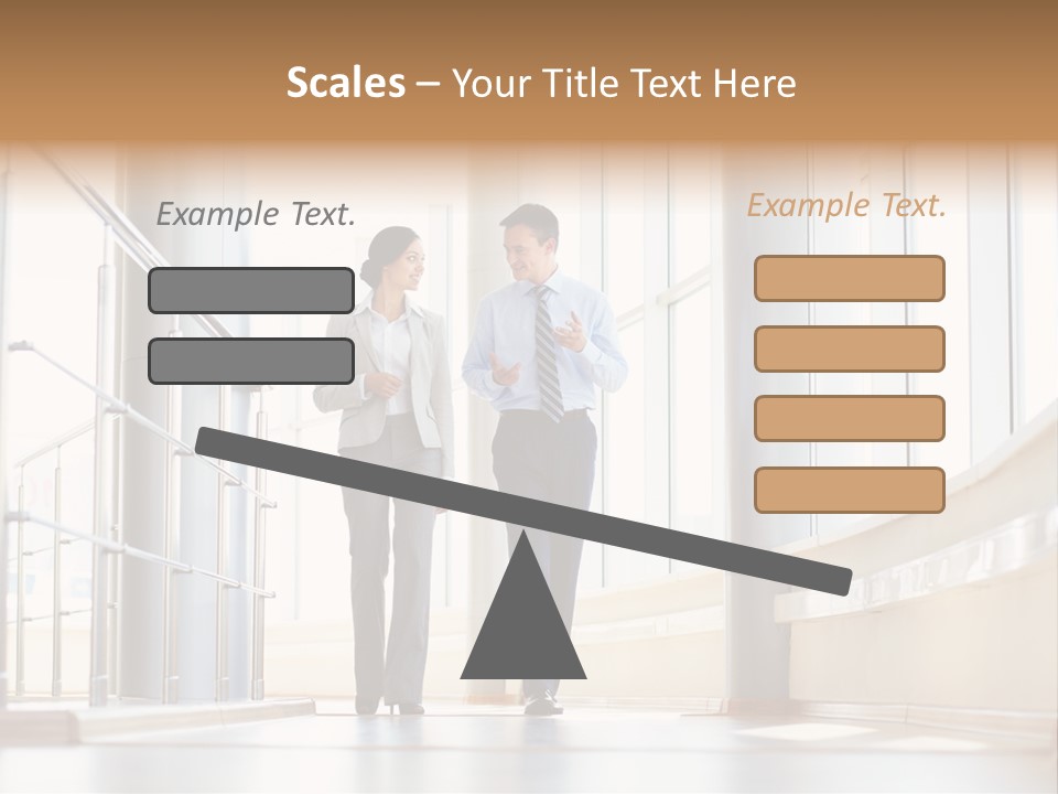 Employee Sharing Two PowerPoint Template