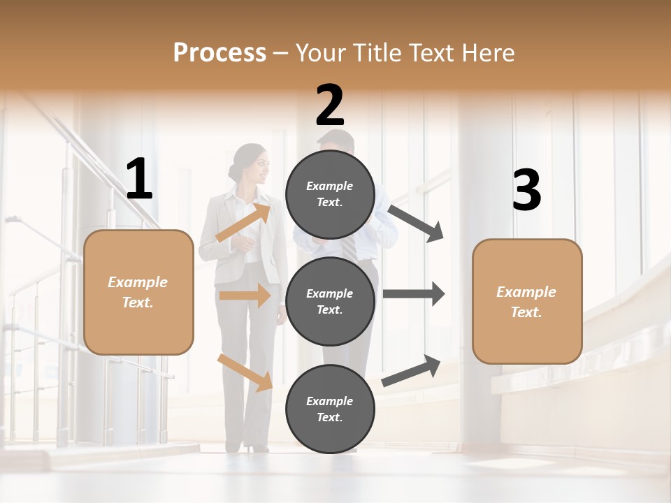 Employee Sharing Two PowerPoint Template