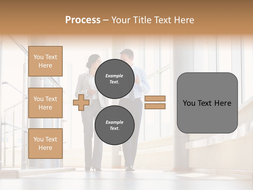Employee Sharing Two PowerPoint Template