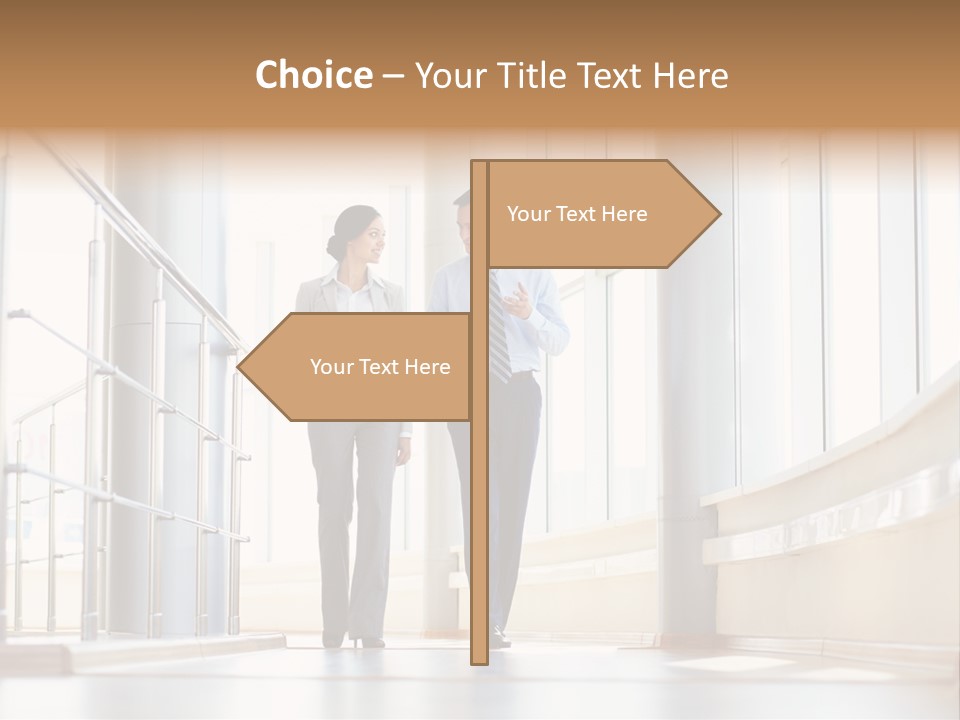 Employee Sharing Two PowerPoint Template