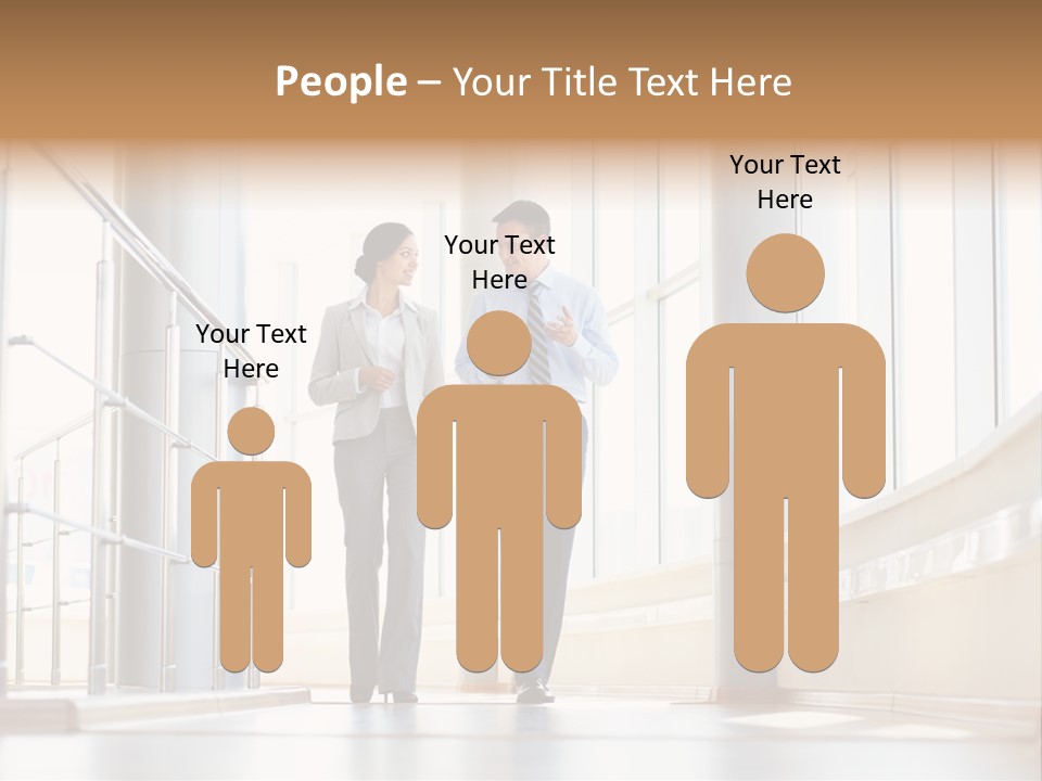 Employee Sharing Two PowerPoint Template