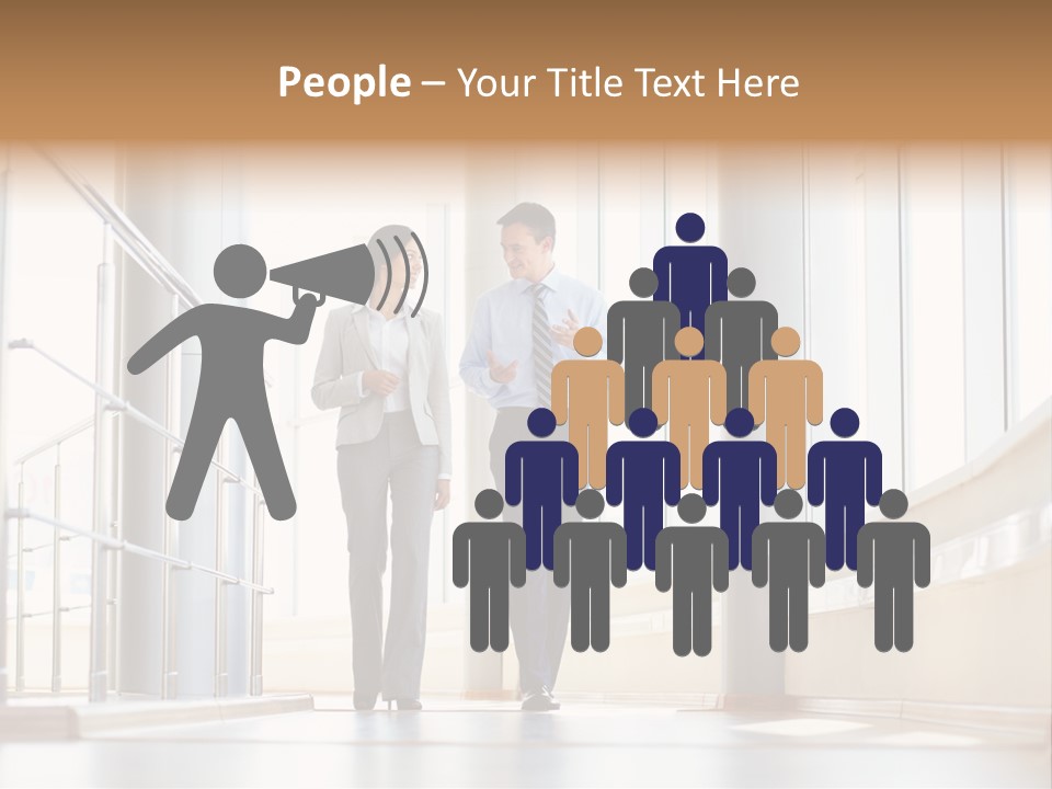 Employee Sharing Two PowerPoint Template
