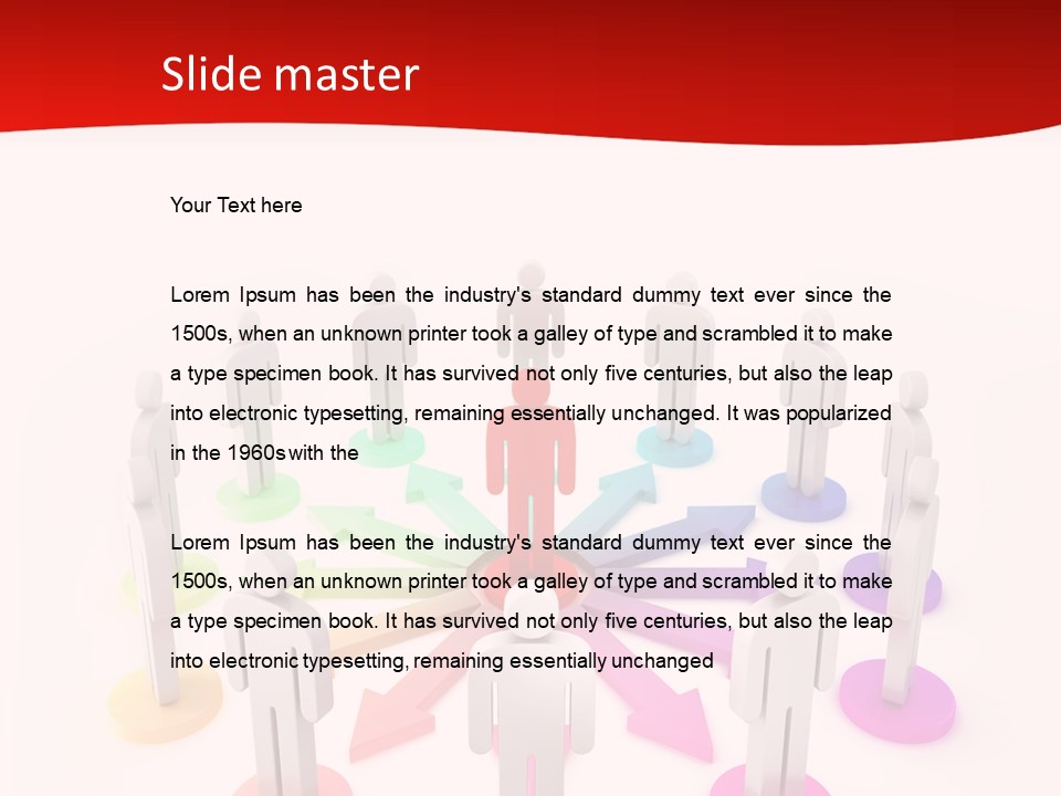 Glasses Green Eye PowerPoint Template