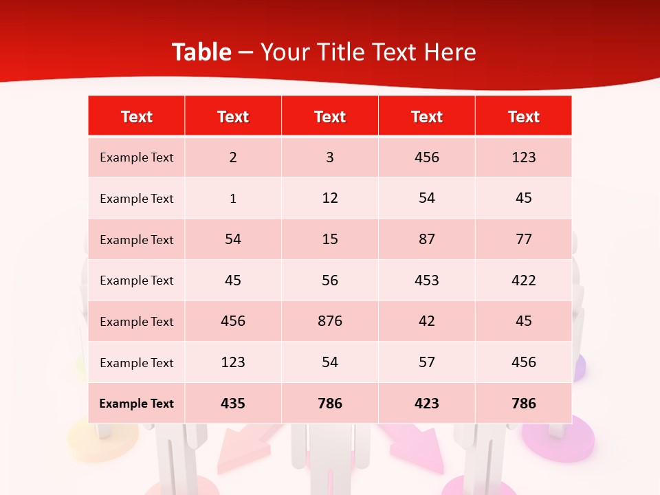 Glasses Green Eye PowerPoint Template