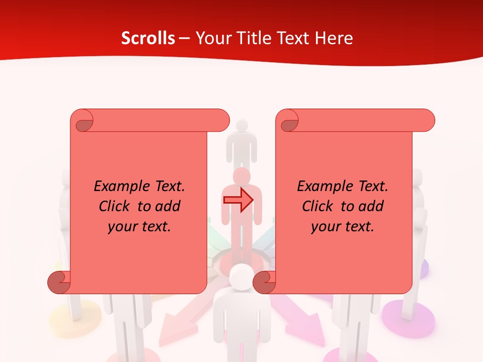 Glasses Green Eye PowerPoint Template