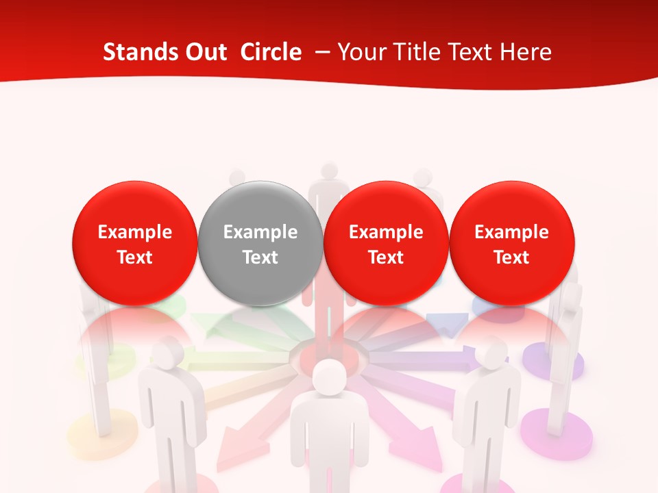 Glasses Green Eye PowerPoint Template