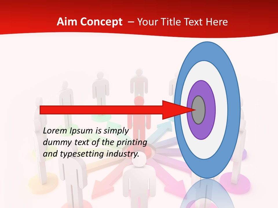 Glasses Green Eye PowerPoint Template