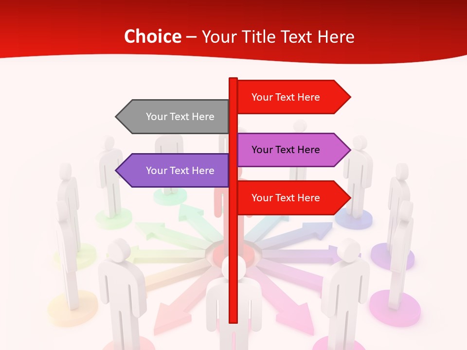 Glasses Green Eye PowerPoint Template