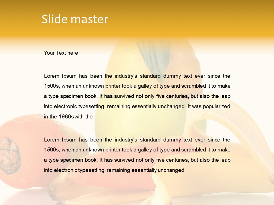 Outdoor Japanese Eye PowerPoint Template