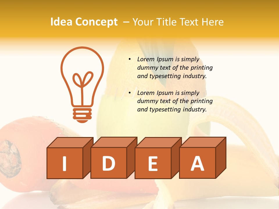 Outdoor Japanese Eye PowerPoint Template