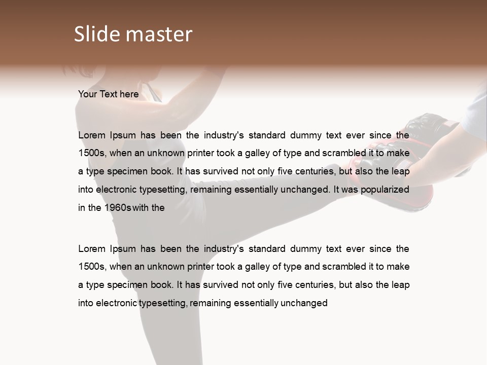 Glasses Cute Face PowerPoint Template