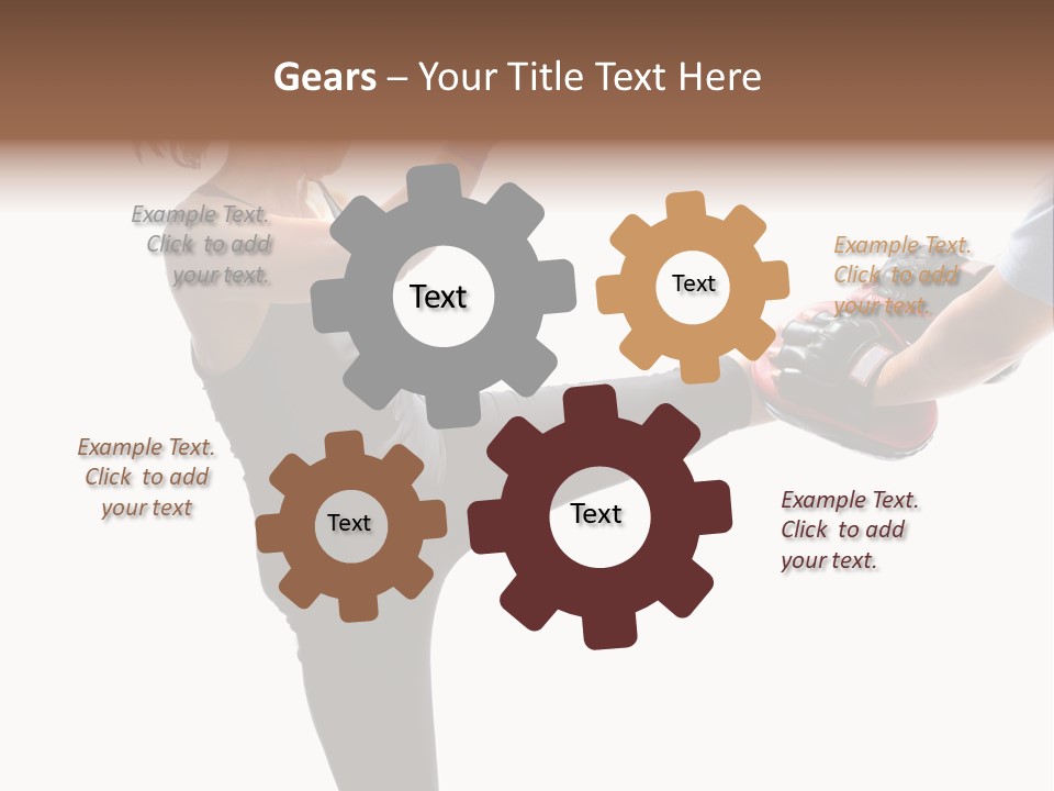 Glasses Cute Face PowerPoint Template