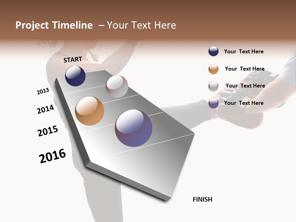 Glasses Cute Face PowerPoint Template