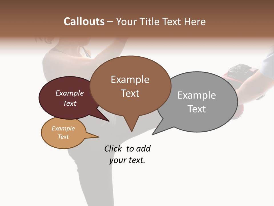 Glasses Cute Face PowerPoint Template