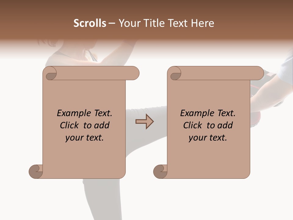 Glasses Cute Face PowerPoint Template