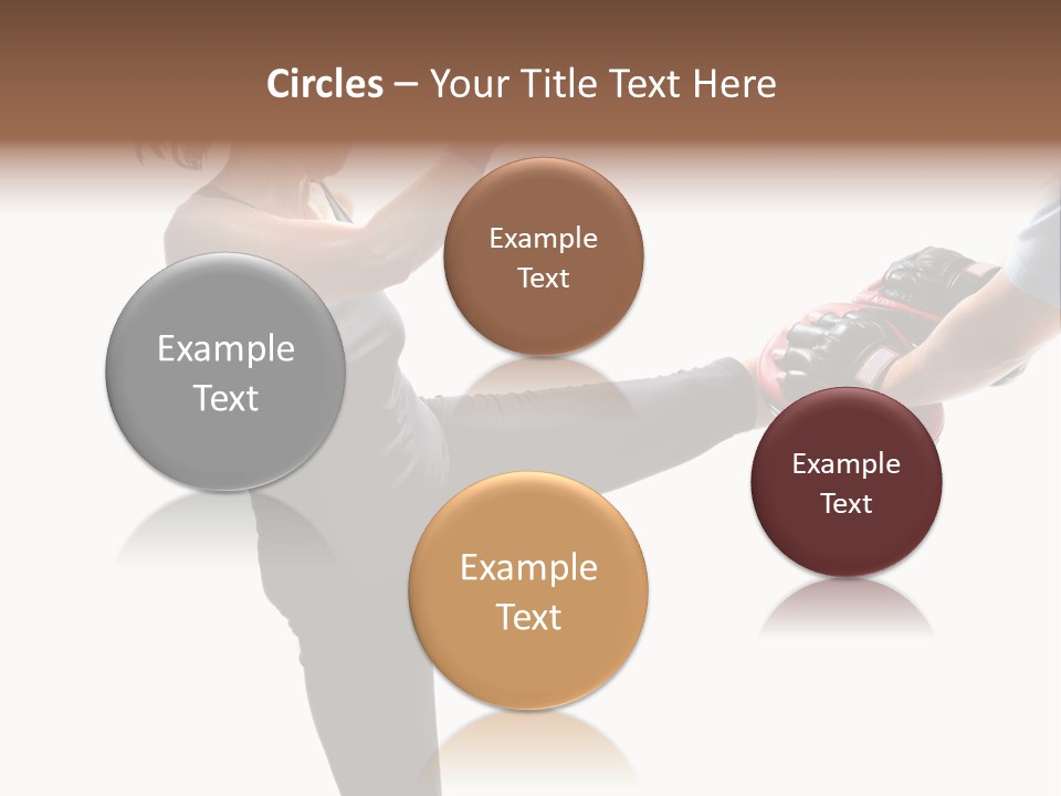 Glasses Cute Face PowerPoint Template