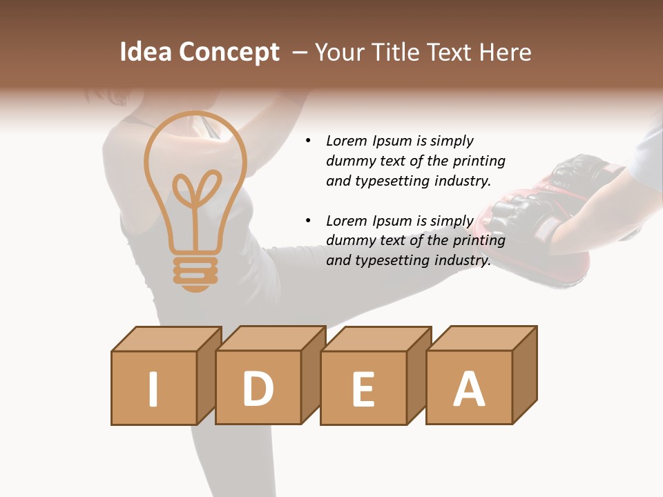 Glasses Cute Face PowerPoint Template