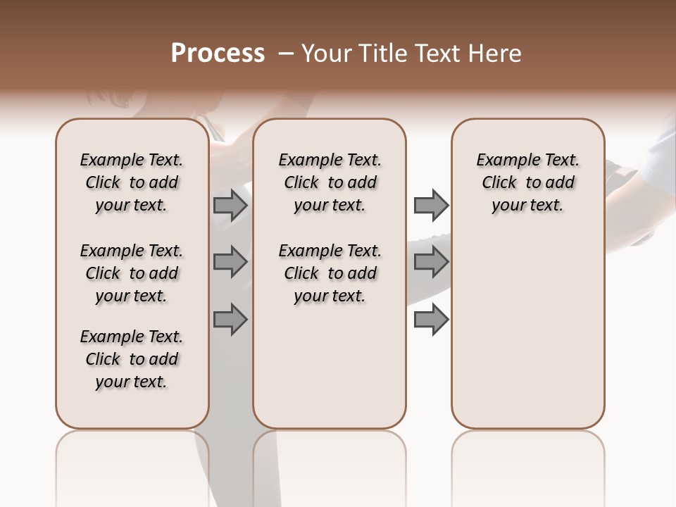Glasses Cute Face PowerPoint Template