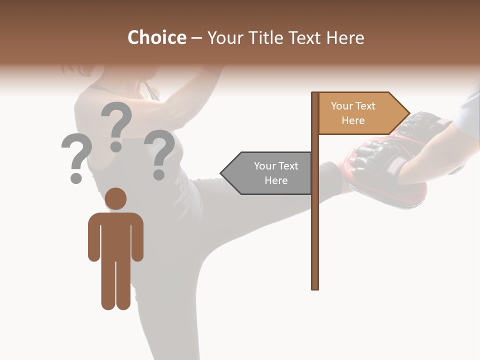 Glasses Cute Face PowerPoint Template