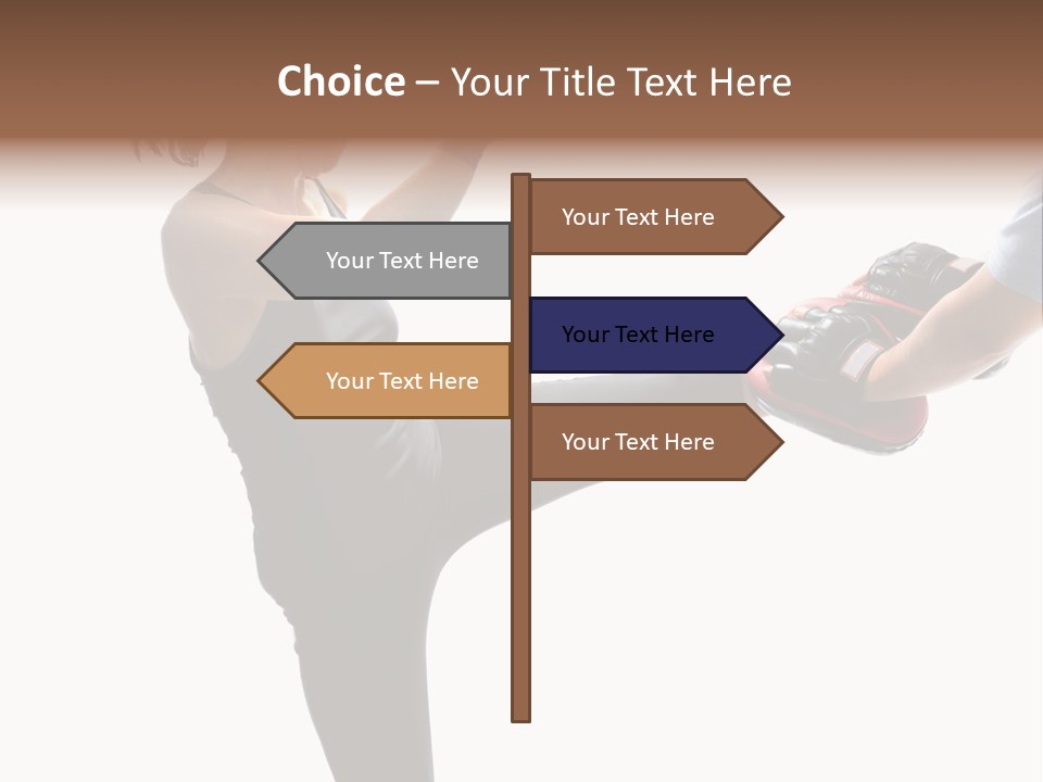 Glasses Cute Face PowerPoint Template