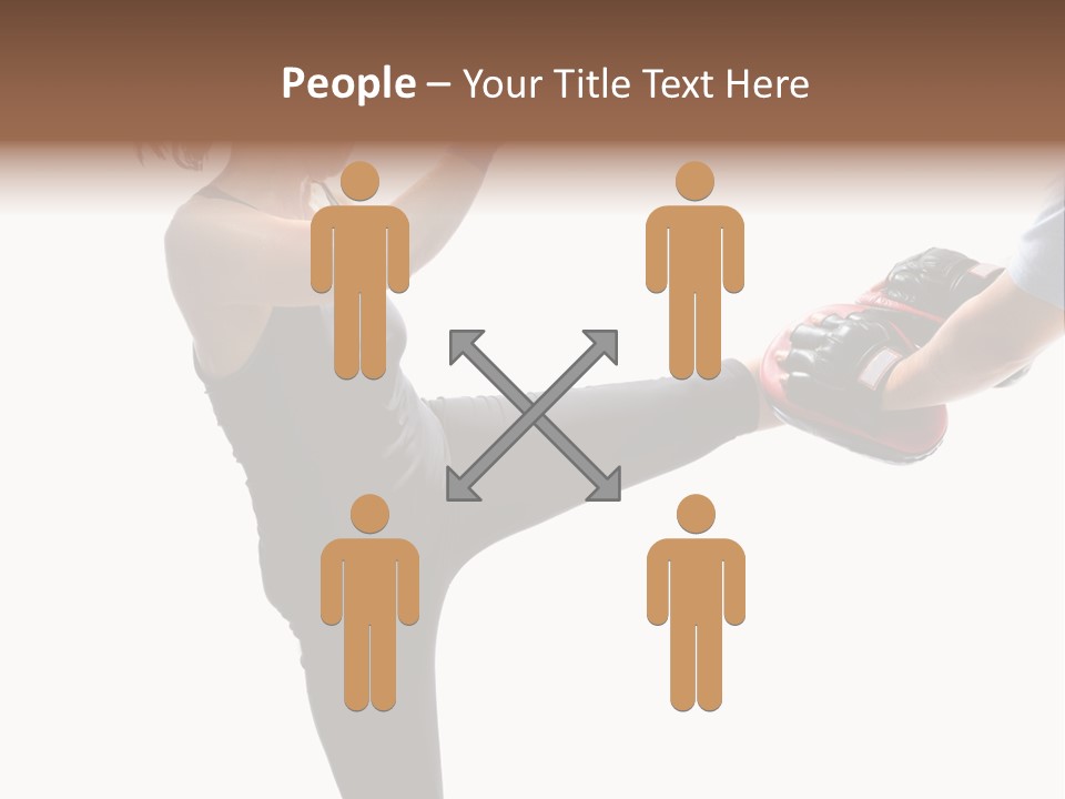 Glasses Cute Face PowerPoint Template