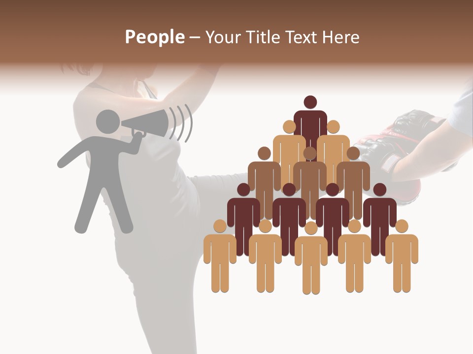 Glasses Cute Face PowerPoint Template