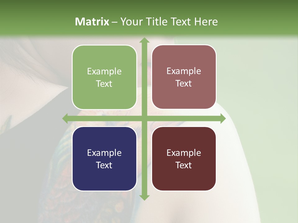 Garden Black Cute PowerPoint Template