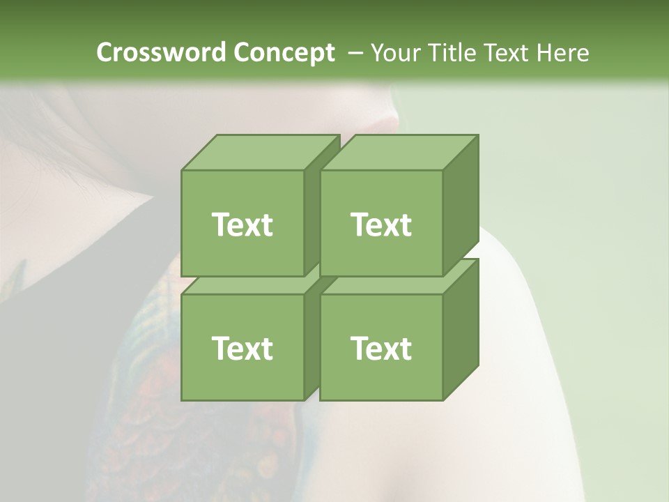 Garden Black Cute PowerPoint Template