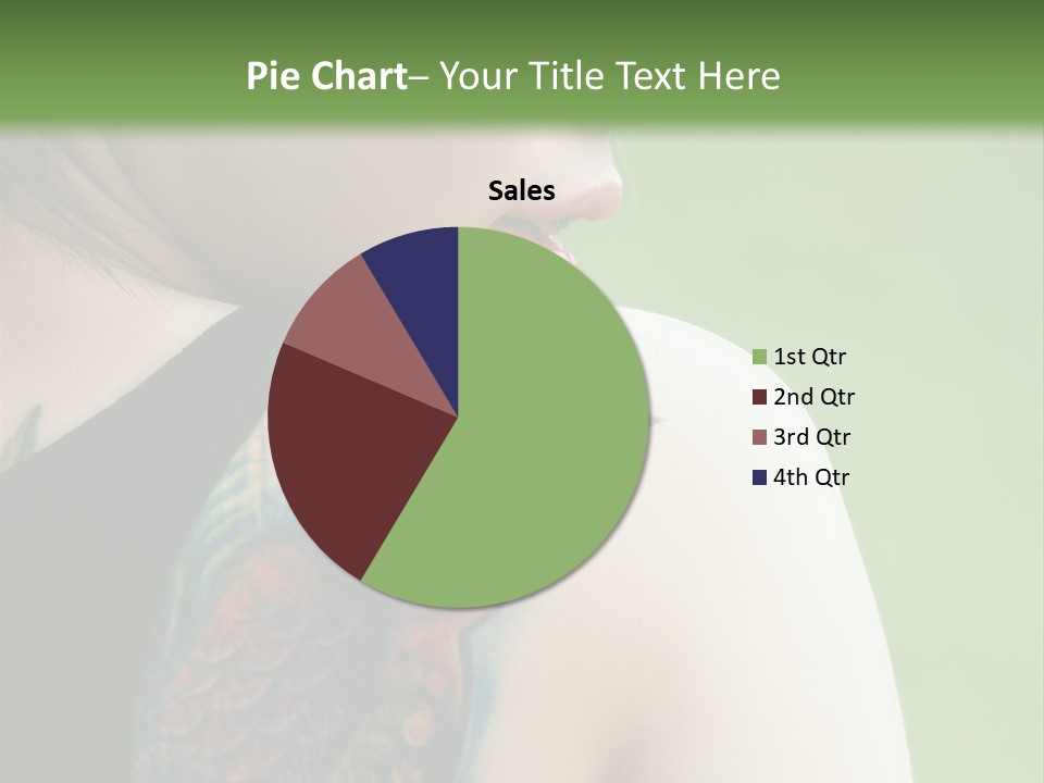 Garden Black Cute PowerPoint Template