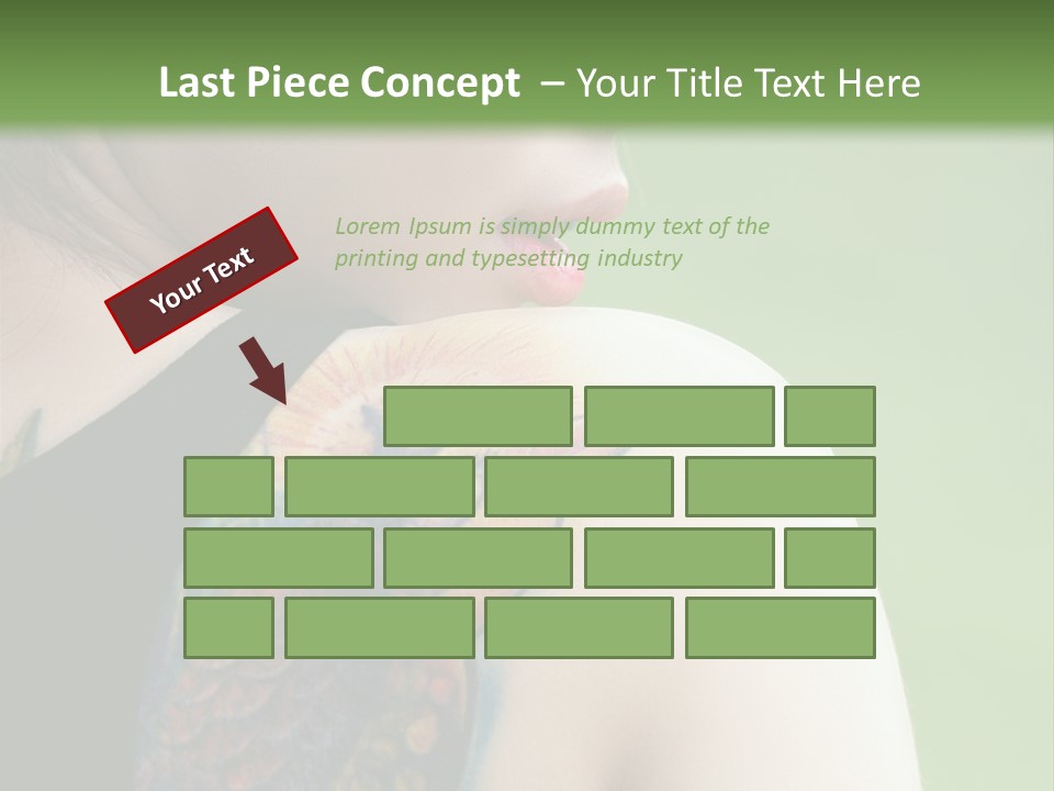 Garden Black Cute PowerPoint Template