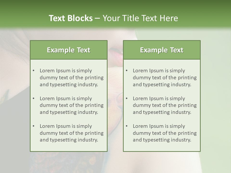 Garden Black Cute PowerPoint Template