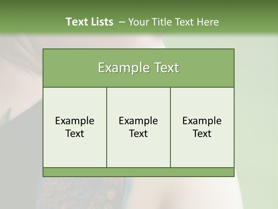 Garden Black Cute PowerPoint Template