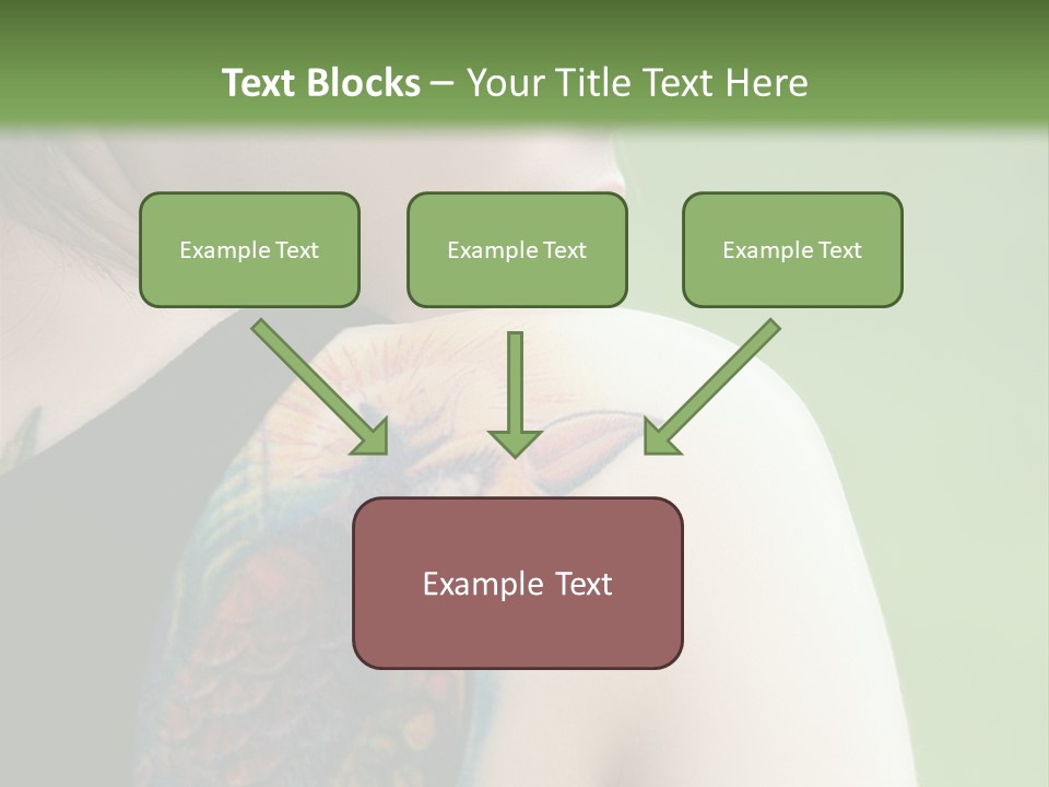 Garden Black Cute PowerPoint Template