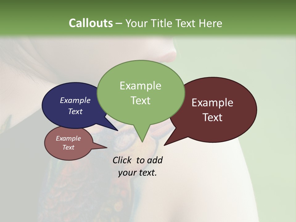 Garden Black Cute PowerPoint Template