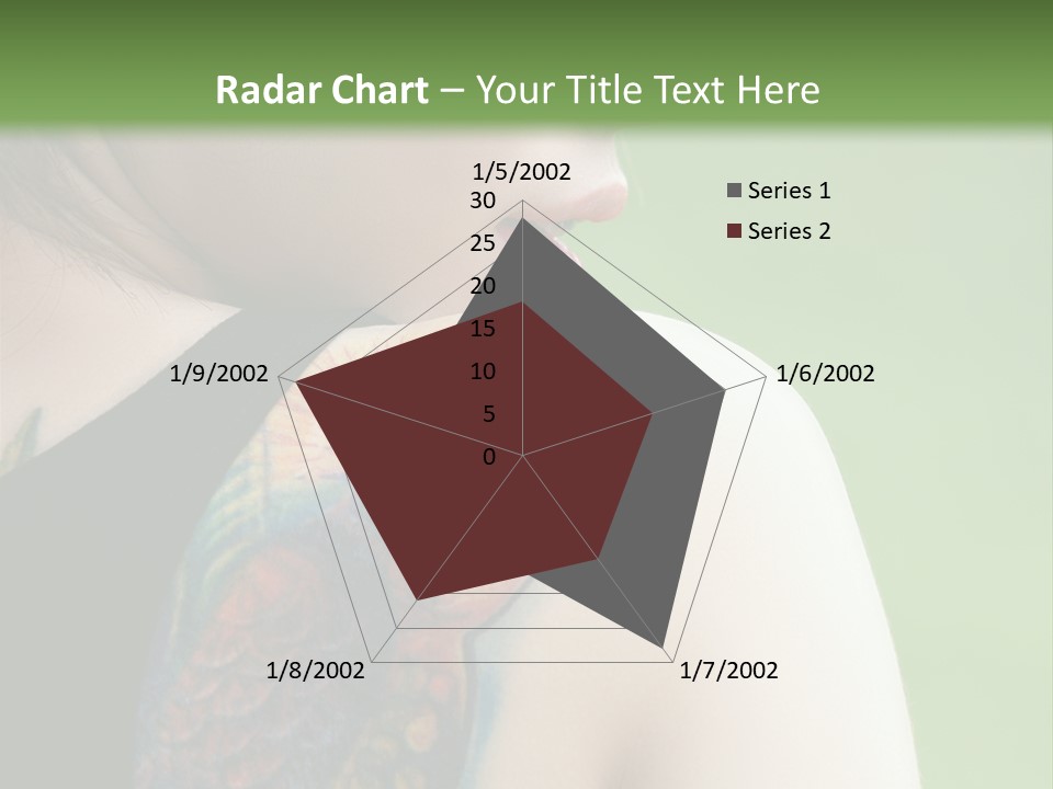 Garden Black Cute PowerPoint Template