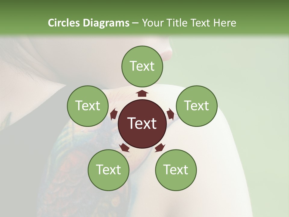 Garden Black Cute PowerPoint Template