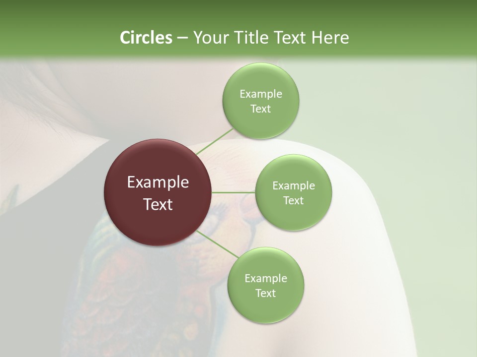 Garden Black Cute PowerPoint Template