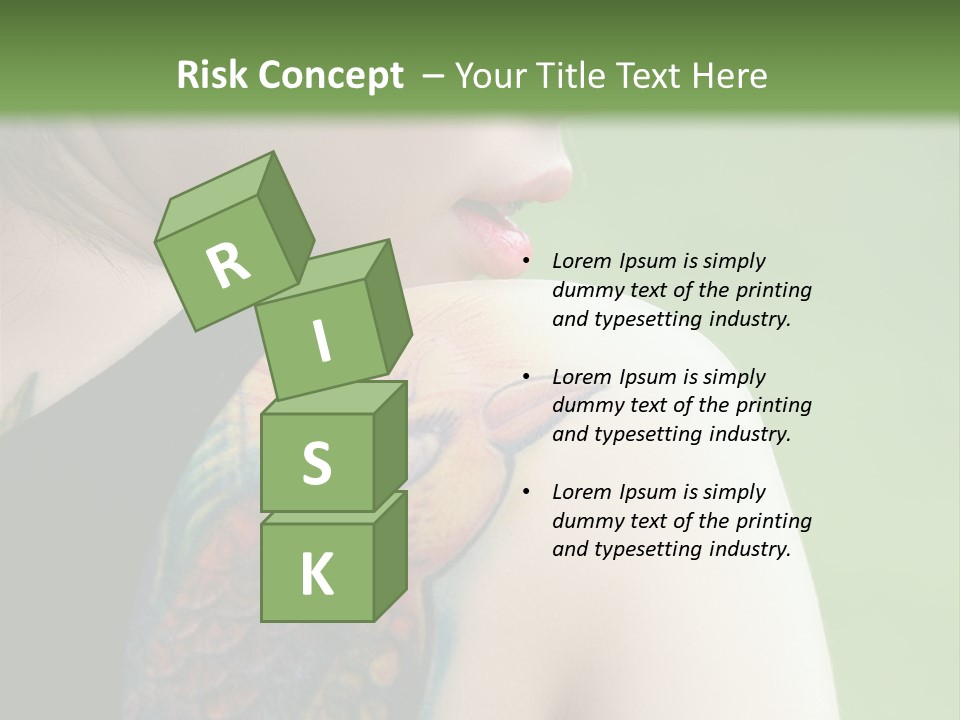 Garden Black Cute PowerPoint Template