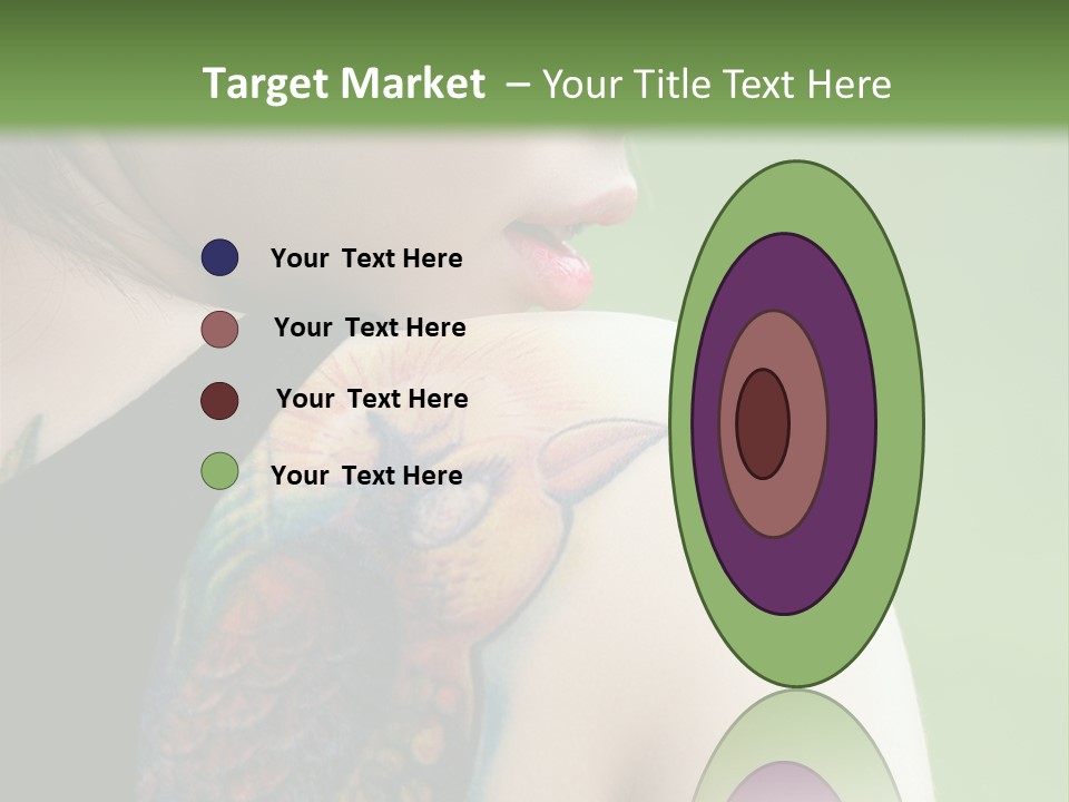 Garden Black Cute PowerPoint Template