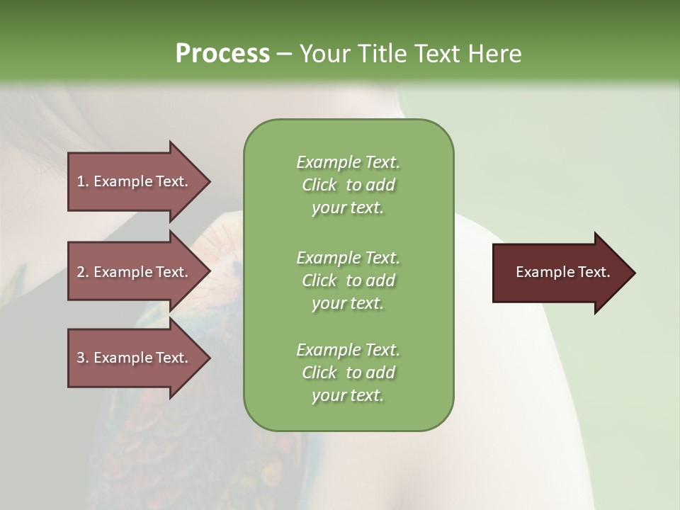 Garden Black Cute PowerPoint Template