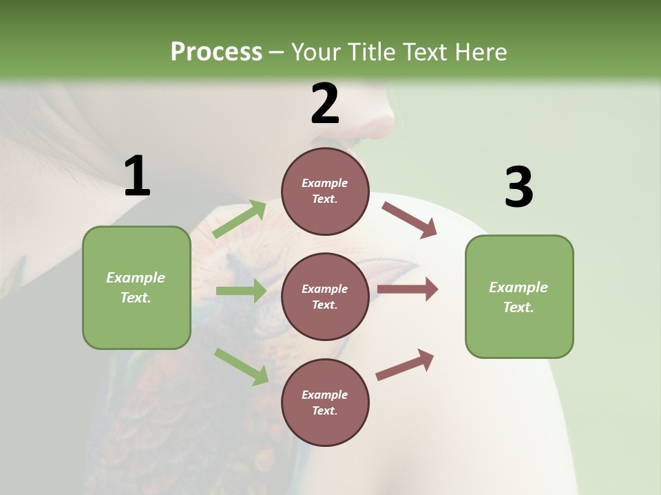 Garden Black Cute PowerPoint Template
