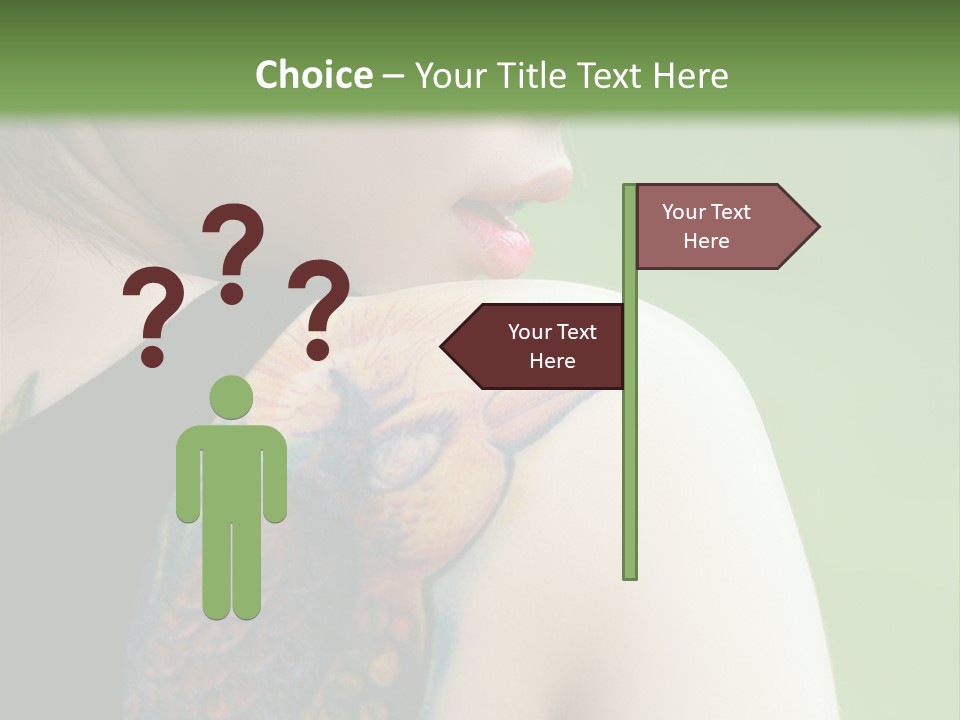 Garden Black Cute PowerPoint Template