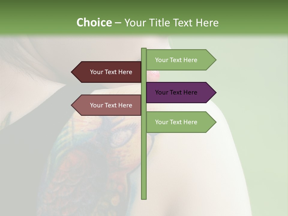 Garden Black Cute PowerPoint Template