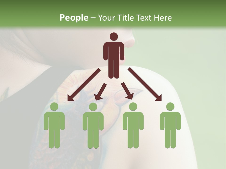 Garden Black Cute PowerPoint Template