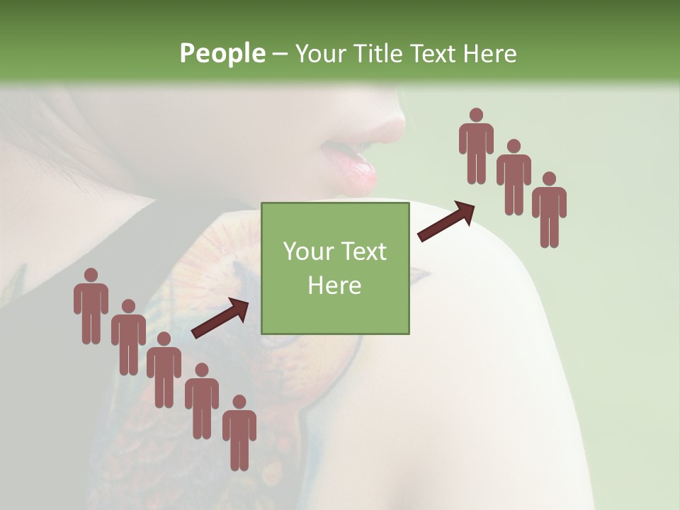 Garden Black Cute PowerPoint Template