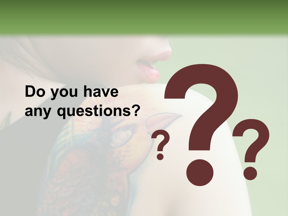 Garden Black Cute PowerPoint Template