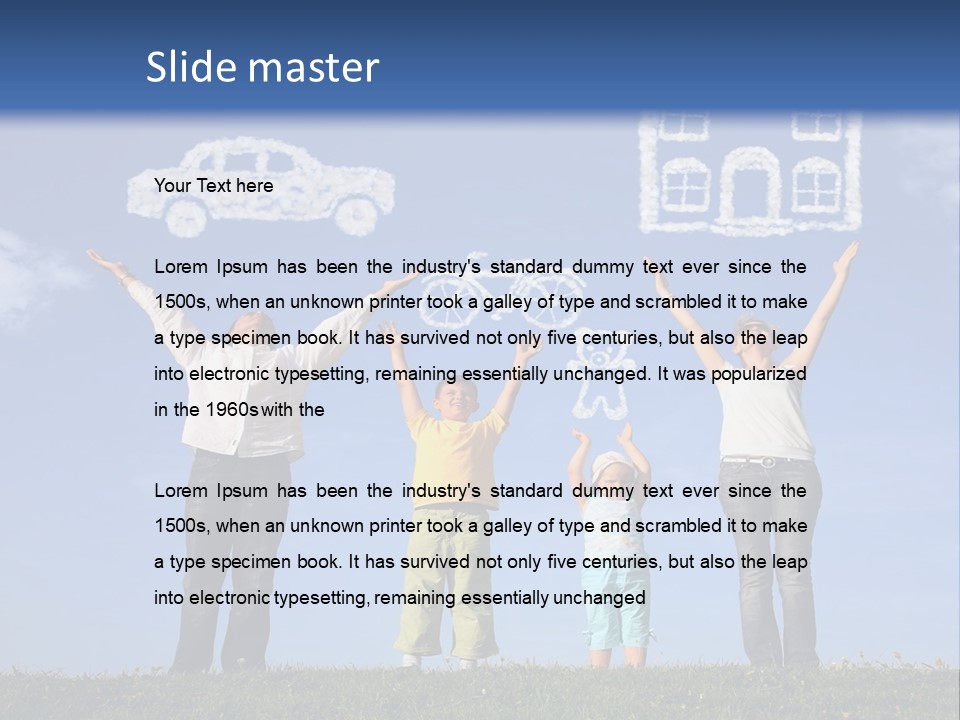 Face Women Lovely PowerPoint Template