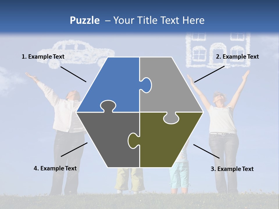 Face Women Lovely PowerPoint Template