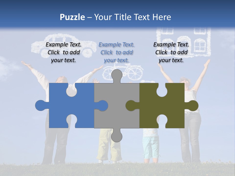 Face Women Lovely PowerPoint Template